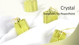  Presentation with light green - Beautiful presentation featuring brochure 3 - light green gift box backdrop and a  colored foreground