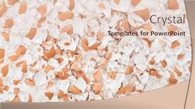  Presentation with broken egg - Audience pleasing slide set consisting of broken-and-shattered-egg-shells backdrop and a lemonade colored foreground