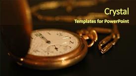  Presentation with antique - Audience pleasing presentation consisting of broken antique pocket watch backdrop and a wine colored foreground