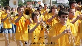  Presentation with school district - Beautiful PPT theme featuring broken-arrow-ok-may-14 backdrop and a gold colored foreground