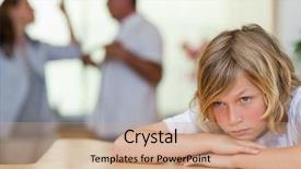  Presentation with parents - Beautiful presentation design featuring comercial - attractive young woman with smart backdrop and a gray colored foreground