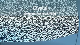  Presentation with broken glass - PPT theme featuring broken glass background and a teal colored foreground