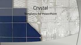  Presentation with broken wall - PPT theme enhanced with broken-pavement-wall background and a light gray colored foreground