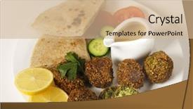  Presentation with chickpea - Cool new PPT layouts with brush working on ceramic dental backdrop and a violet colored foreground