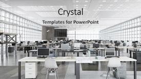  Presentation with stock trading - Slide set featuring brokerage - stock trading center mixed media background and a light gray colored foreground