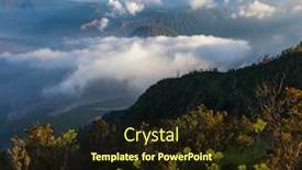  Presentation with national - Colorful slide deck enhanced with bromo-tengger-semeru-national-park backdrop and a wine colored foreground