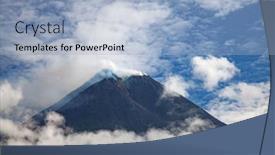  Presentation with java island - Slides enhanced with bromo-volcano-on-the-java background and a light blue colored foreground