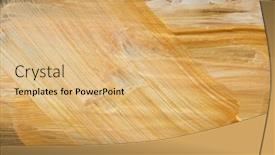  Presentation with gold glitter - Presentation with bronze-and-gold-glitter-color background and a coral colored foreground