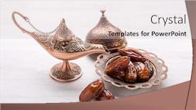  Presentation with white plate - Theme enhanced with bronze-plate-with-dates background and a lemonade colored foreground