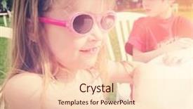  Presentation with sister - Presentation design consisting of brother and sister together instagram effect background and a lemonade colored foreground