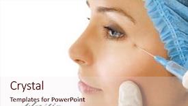  Presentation with brow - Theme with brow lift - injection background and a  colored foreground
