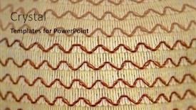  Presentation with weave - Beautiful PPT theme featuring brown-and-tan-weave backdrop and a  colored foreground