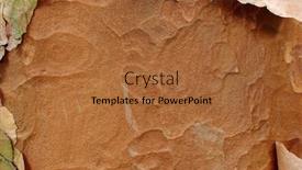  Presentation with cinnamon - Colorful slides enhanced with brown-bark-and-cinnamon-inner backdrop and a red colored foreground