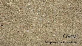  Presentation with concrete - Beautiful presentation theme featuring brown concrete background backdrop and a coral colored foreground