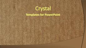  Presentation with corrugated cardboard - Audience pleasing PPT layouts consisting of brown corrugated cardboard texture useful backdrop and a tawny brown colored foreground