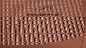  Presentation with abstract modern architecture - Theme consisting of brown-corrugated-metal-roof-pattern background and a tawny brown colored foreground