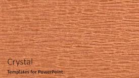  Presentation with brown - Beautiful presentation design featuring brown-crepe-paper-texture backdrop and a coral colored foreground