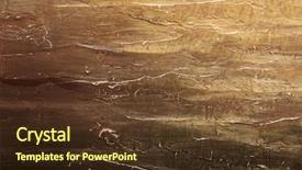  Presentation with marble tile texture stone wall - PPT theme having brown gold - marble background stone background and a tawny brown colored foreground