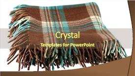  Presentation with tartan - Cool new presentation with brown-green checkered tartan wool backdrop and a tawny brown colored foreground