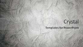  Presentation with grungy white concrete wall - Colorful PPT theme enhanced with brown grey design abstract - background of grungy textured wall backdrop and a light gray colored foreground