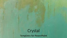  Presentation with marble tile texture stone wall - Presentation theme consisting of brown grey design abstract - details of sand stone texture background and a seafoam green colored foreground