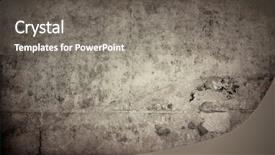  Presentation with great wall travelling - Presentation enhanced with brown grungy wall - great textures background and a gray colored foreground