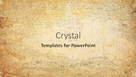  Presentation with brown - Amazing PPT theme having brown-grungy-wall-great-textures backdrop and a lemonade colored foreground