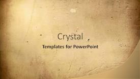  Presentation with brown - Cool new presentation theme with brown-grungy-wall-great-textures backdrop and a lemonade colored foreground