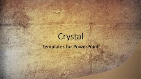  Presentation with brown - Cool new presentation with brown-grungy-wall-textures backdrop and a coral colored foreground