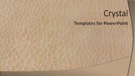  Presentation with abstract purple and brown floral - Slides having brown leather texture - abstract background background and a coral colored foreground