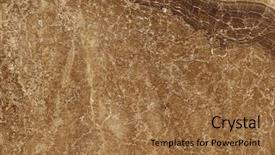  Presentation with marble - Slides with brown marble texture high res background and a coral colored foreground