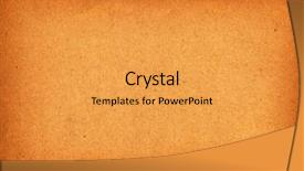  Presentation with old paper - Beautiful slide deck featuring brown-old-textured-scrap-paper backdrop and a yellow colored foreground