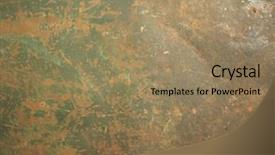  Presentation with texture steel sheet rust corrosion - Cool new presentation theme with brown rusted steel texture useful backdrop and a  colored foreground