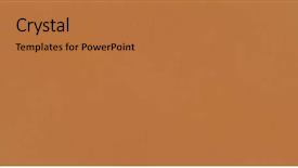  Presentation with steel - PPT theme having brown rusted steel texture useful background and a coral colored foreground