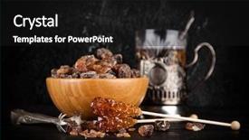  Presentation with ingredients brown sugar coffee beans - Cool new presentation with brown sugar in a bowl backdrop and a  colored foreground