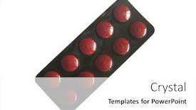  Presentation with tablets - Beautiful PPT layouts featuring brown-tablets-strip backdrop and a white colored foreground