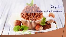  Presentation with teal - Slide deck enhanced with marathon - back view of a runner background and a soft green colored foreground