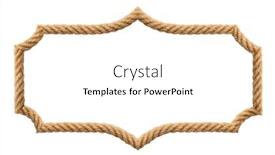  Presentation with western wanted - Theme featuring brown-western-rope-in-frame background and a white colored foreground