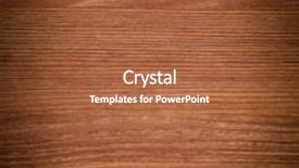  Presentation with brown wood texture - Amazing PPT theme having build doors - brown wood texture for background backdrop and a red colored foreground