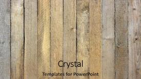  Presentation with brown wood texture - Amazing slide set having brown wood texture backdrop and a coral colored foreground