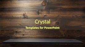  Presentation with texture - Slide deck featuring brown wooden shelf background texture background and a tawny brown colored foreground