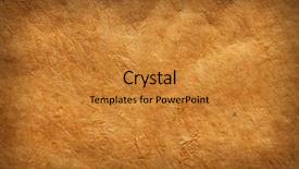  Presentation with antique - PPT theme with antique brown handmaded paper background and a gold colored foreground