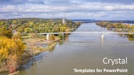  Presentation with route - PPT theme consisting of 1939 is a truss background and a gray colored foreground