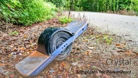  Presentation with steamboat - Presentation theme consisting of brownville-ne-usa-july-30 background and a coral colored foreground