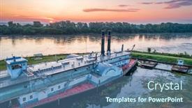  Presentation with dredge - Slide deck featuring brownville-ne-usa-july-30 background and a ocean colored foreground