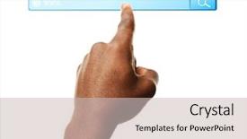  Presentation with web browser - Amazing slides having browser search bar white backdrop and a soft green colored foreground