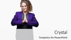  Presentation with young college student diagnosis of chlamydia - Cool new slides with brunette student girl wearing school backdrop and a white colored foreground