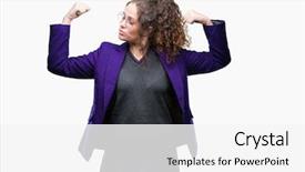  Presentation with young college student diagnosis of sti - PPT theme with brunette student girl wearing school background and a white colored foreground