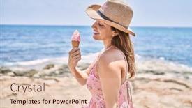  Presentation with ice cream cone - 