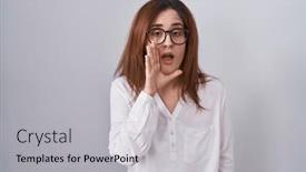  Presentation with talk - 